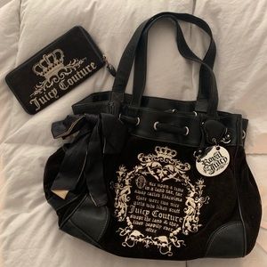 Juicy Couture bag/ wallet set